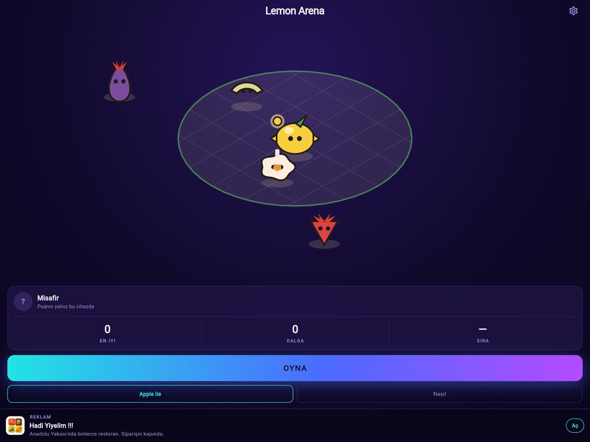 Lemon Arena — arena aksiyon oyunu